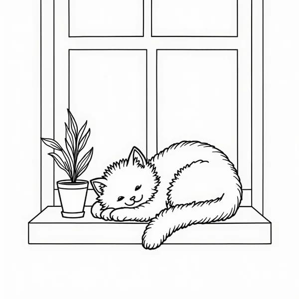 Cozy Coloring Pages - Free Printable Sheets thumbnail