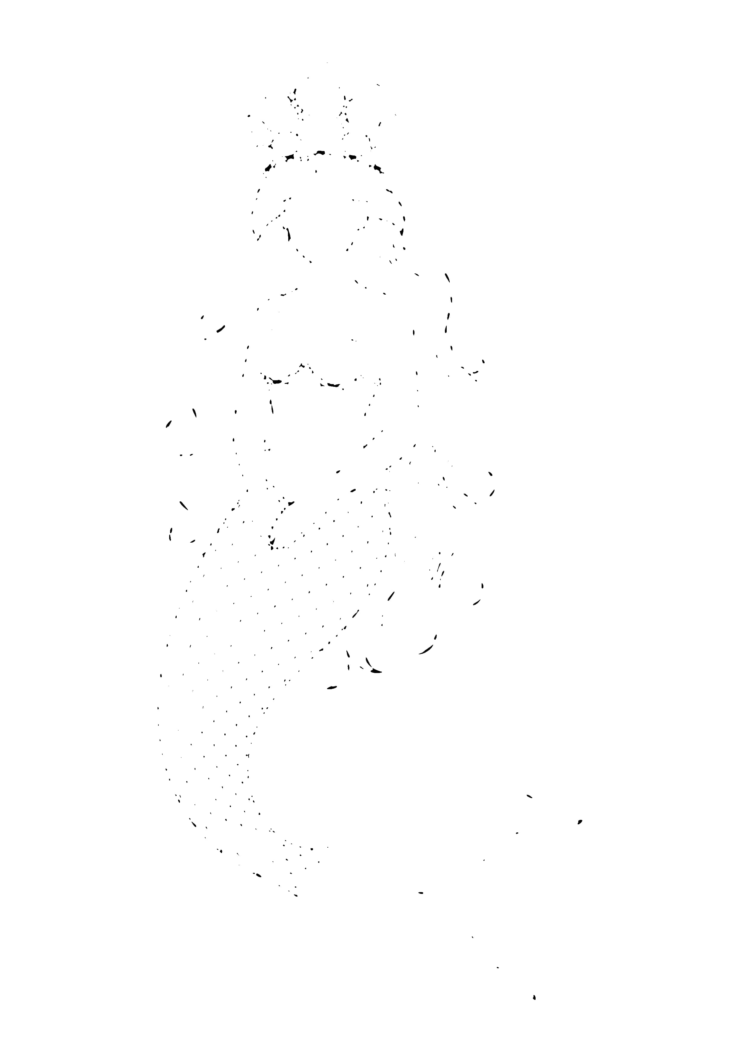 Printable hand-drawn Mermaid Princess with Crown coloring page