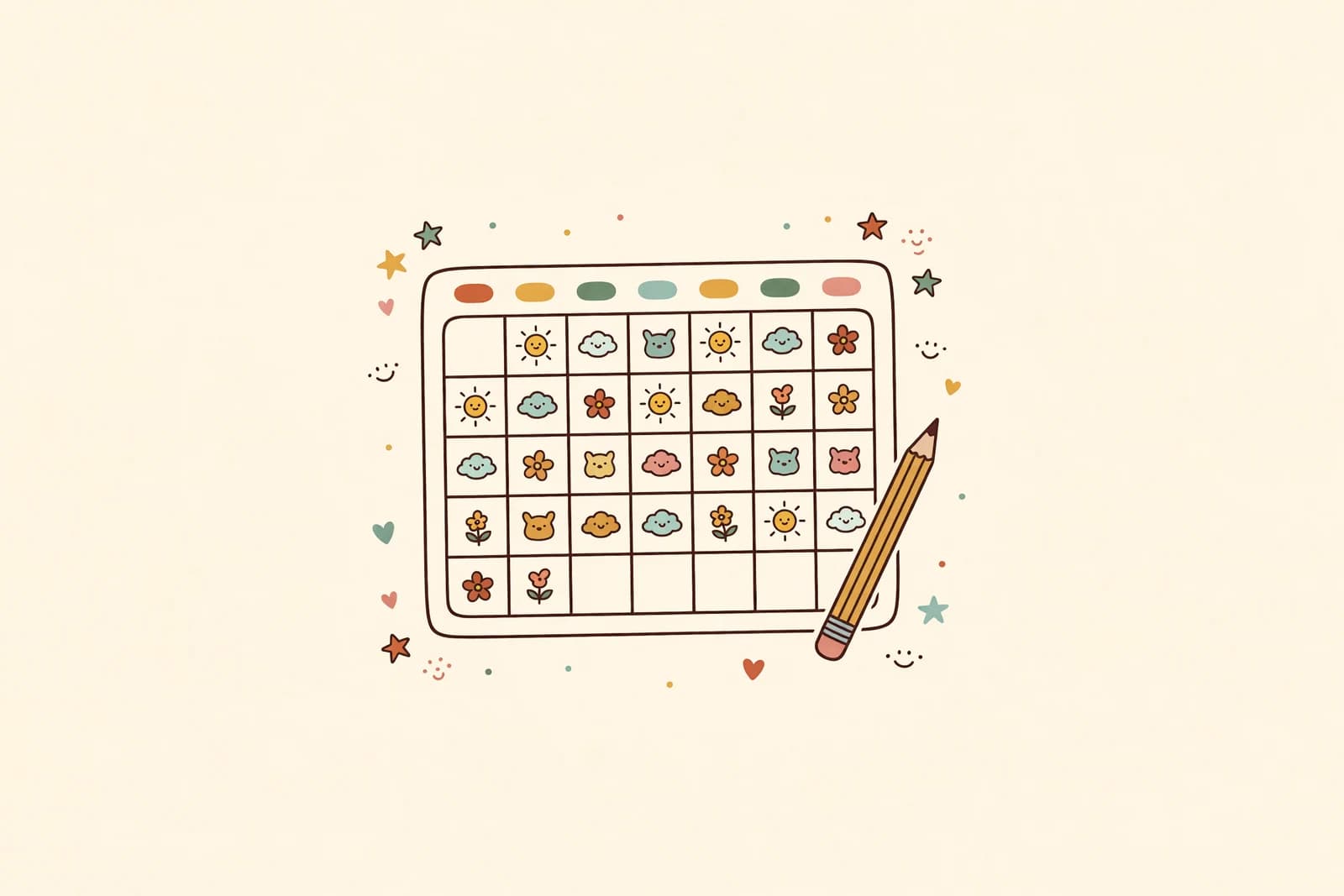 Illustration for 40 Drawing Challenge Ideas (Daily & 30-Day)