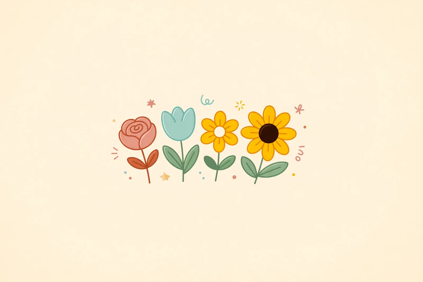 Illustration for 40 Flower Drawing Ideas (Easy & Pretty)