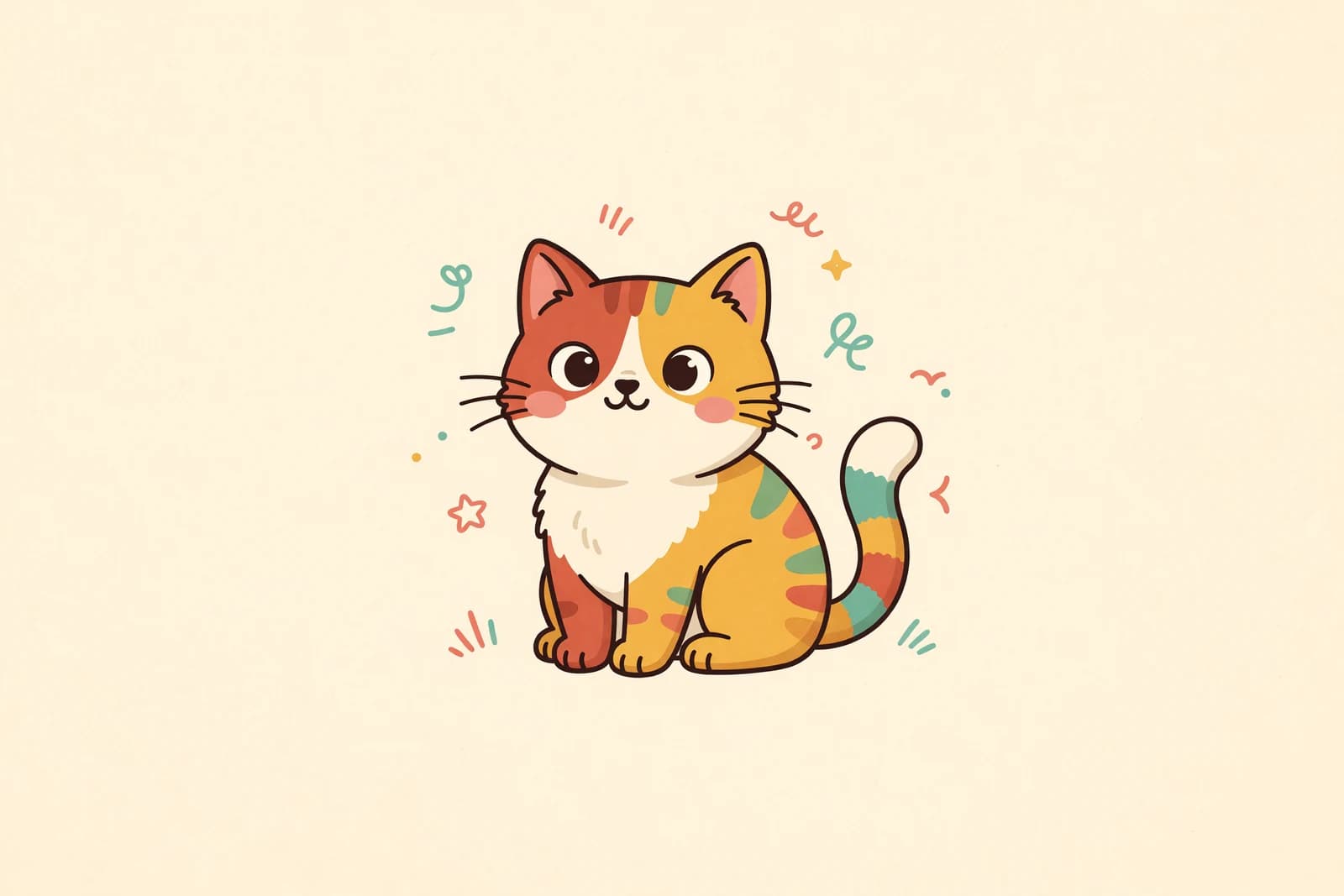 Illustration for How to Draw a Cat (Easy Step-by-Step Guide)