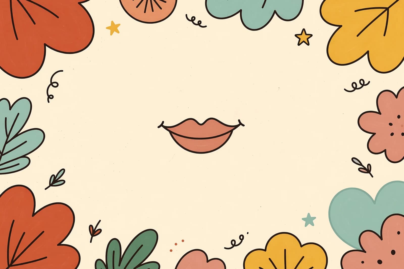 Illustration for How to Draw a Mouth (Easy Step-by-Step Guide)